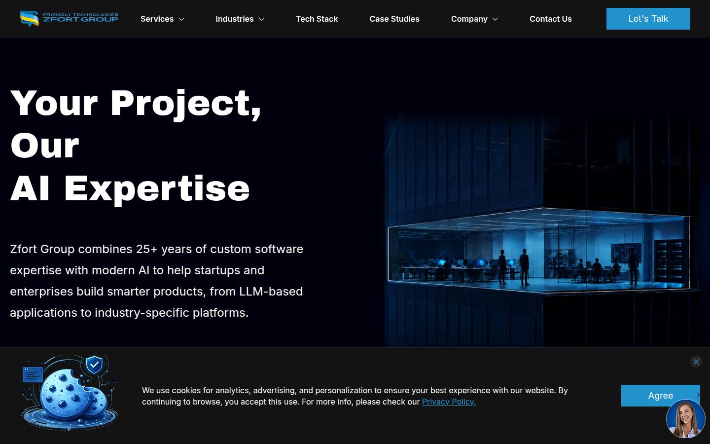 Today on Symfony (PHP): homepage screenshot